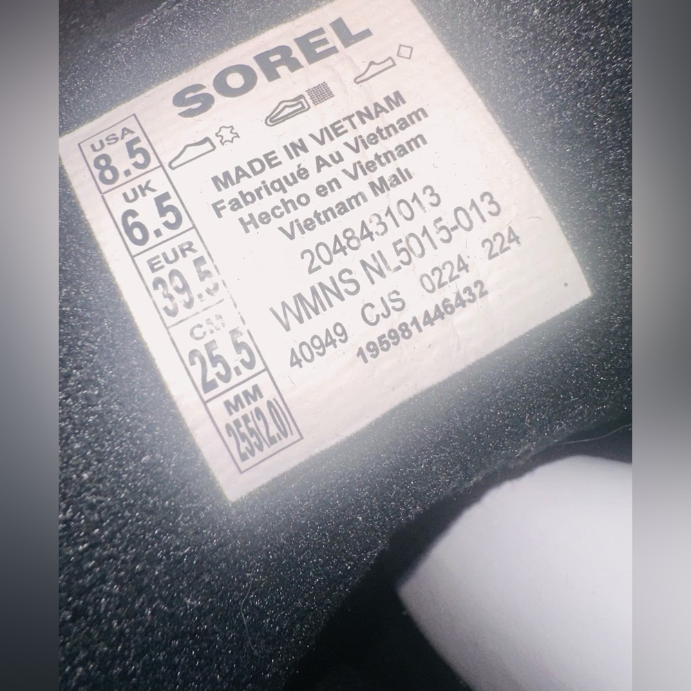 Sorel Black Women's Footwear
